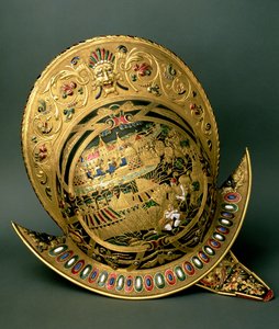 Helma Karla IX. (1550-74) 16. století (zlato a smalt) od Unbekannt