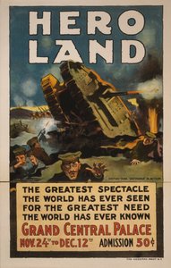 Hero Land Plakát, New York, New York od Unbekannt