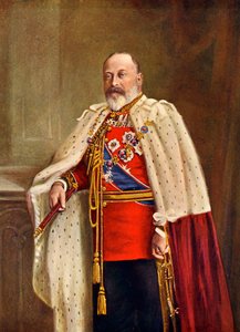 Jeho Veličenstvo anglický král Edward VII. od Unbekannter Künstler