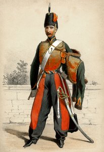 Hussard: Pěší husar od Unbekannter Künstler