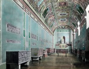 Lateraanimuseon sisällä od Unbekannter Künstler