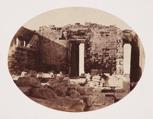 Interiér Parthenonu, Atény, c 1849 od Unbekannt