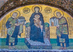 Istanbul, Turecko, Hagia Sophia nebo Hagia Sophia (foto) od Unbekannt