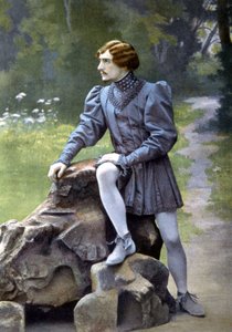 Jean Perrier jako Pelleas od Unbekannter Künstler
