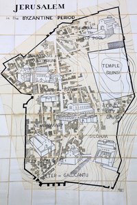 Jeruzalém v byzantském období, Jeruzalém, Izrael od Unbekannt