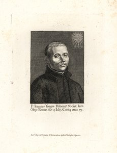 John Yonge, Ioannes Yongus, irský jezuitský kněz, zemřel roku 1664 ve věku 75 let. Mědirytina z knihy Williama Richarda Portraits Illustrating Granger