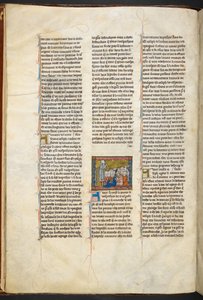 Josef z Arimatie káže svým následovníkům z Příběhu svatého grálu, c 1315-1 od Unbekannter Künstler