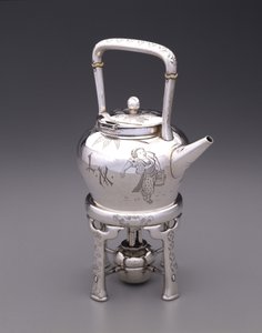 Kettle-on-Stand, 1879 od Unbekannt