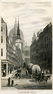 Ludgate Hill od Unbekannt