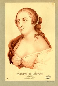Madame de Lafayette od Unbekannter Künstler