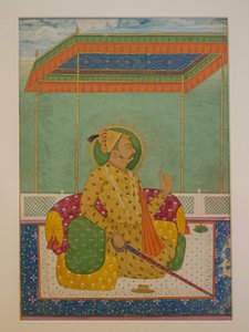 Maharaja Ajit Singh, Malba, Pevnost Mehrangarh, Jodhpur, Rádžasthán, Indie, Asie (foto) od Unbekannter Künstler