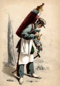 Marchand de choco od Unbekannter Künstler