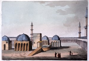 Mekka, asi 1810 (rytina) od Unbekannter Künstler