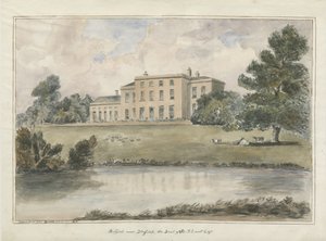 Milford House: malba vodovými barvami, 1848 od Unbekannt