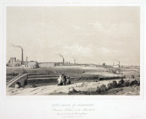 Těžba, uhlí Monceau Fontaine & du Martinet Coalmining Ltd, Belgie od Unbekannt
