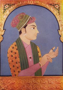 Muhammad Zafar Chán 18. století ; Muhammad Zafar Chán alias Safadar Chán Babí ; syn Šer Chána Babího ; Džunáhadh ; Gudžarát ; Indie od Unbekannter Künstler