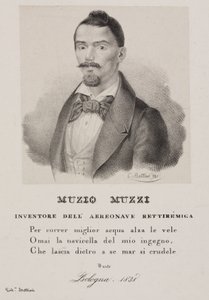 Muzio Muzzi , italský balonista od Unbekannt