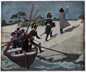 Napoleon a Frejus. Napoleon ve Frejus.