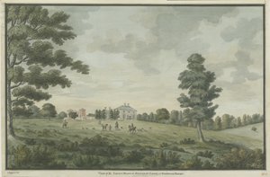 Needwood - Brickley Lodge: malba vodovými barvami, nd [1786] od Unbekannt