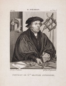 Nicholas Kratzer, německý astronom, c 1528 od Unbekannt