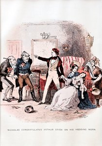 Nicholas Nickleby od C. Dickense - ilustrace od Unbekannt