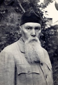 Nicolas Roerich, Naggar, Indie, s.1936-42 (černobílá fotografie) od Unbekannt