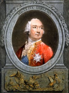 Philippe Egalite, asi 1789 (rytina) od Unbekannter Künstler