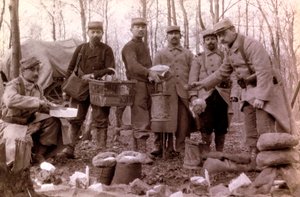 Fotografie z osobního alba poručíka pěchoty během prvních měsíců první světové války od Unbekannt