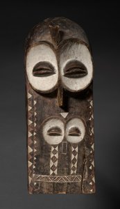 Plank Mask, možná začátek 1900 od Unbekannt