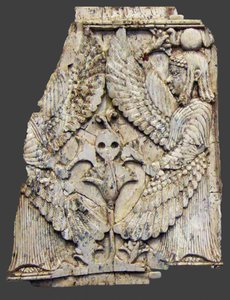 Deska s okřídlenými tvory, Nimrud, Mezopotámie, 8.-7. století př.n.l. od Unbekannt