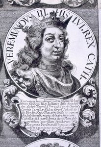Portrét Bermuda III z Leonu (litho) od Unbekannt