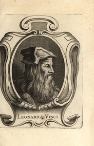 Portrét Leonarda da Vinciho, italského renesančního umělce. od Unbekannter Künstler