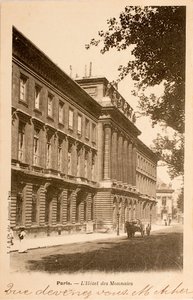 Pohlednice/Hotel des Monnins/Paříž/Seina/Ile de France/Francie od William M. Timlin