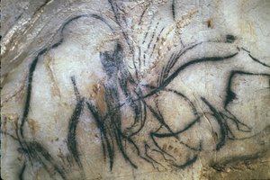 Prehistorická jeskyně Pech Merle/kaple mamutů/25 000 let/Cabrerets/Lot/Midi Pyrenees/Francie od Unbekannt