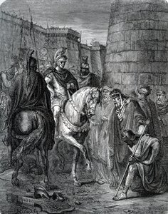 Quintus Caecilius Metellus Macedonicus (210-116 př. n. l.) v Řecku po bitvě u Scarpheie proti Acheenům v roce 147 př. n. l. (Metellus v Řecku poté, co porazil Critolaose z Megalopole v bitvě u Scarpheie). od Unbekannter Künstler