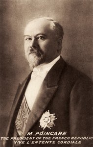 Raymond Poincaré - portrét od Unbekannter Künstler