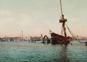 Restos del USS Maine, Havana (foto) od Unbekannt
