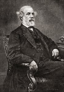 Robert Edward Lee, z The Century Magazine, publikoval 1887 (rytina) od Unbekannt