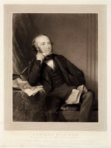 Rowland Hill, původce penny post od Unbekannt