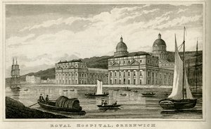 Královská nemocnice, Greenwich od Unbekannt