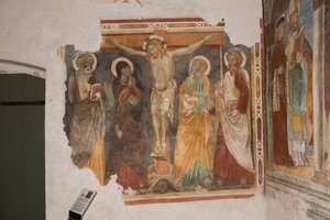 Kostel Saint Pietro and Paolo, Valvasone, Friuli, Itálie (freska) od Benjamin Baud