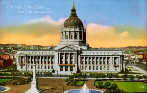 San Francisco: San Francisco: radnice, Civic Center od Unbekannter Künstler