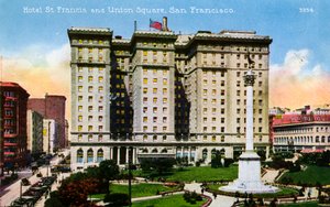 San Francisco: Francis a Union Square od Unbekannter Künstler