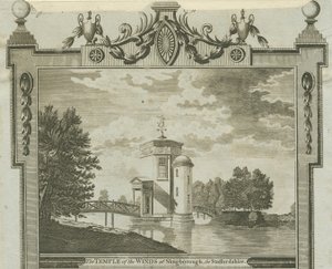 Shugborough - Temple of the Winds: rytina, nd [c 1770] od Unbekannt