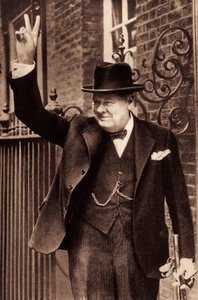 Sir Winston Churchill - od Unbekannter Künstler
