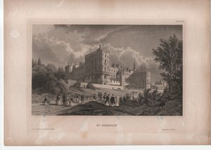 Hrad St. Germain u Paříže od Unbekannter Künstler