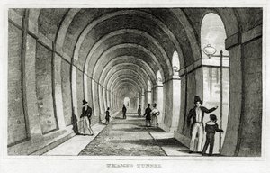 Temžský tunel od Unbekannt