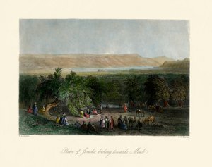 Svatá země - Planina Jericho - Bible od Unbekannter Künstler