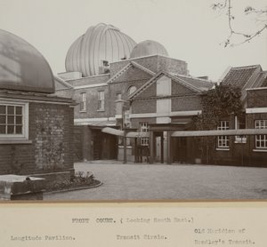 První poledník na Královské observatoři, Greenwich, Londýn od Unbekannt