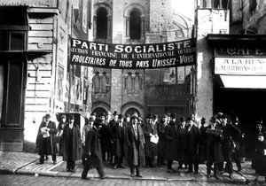 Socialistický kongres ve francouzském Tours 25.-30. prosince. od Unbekannter Künstler